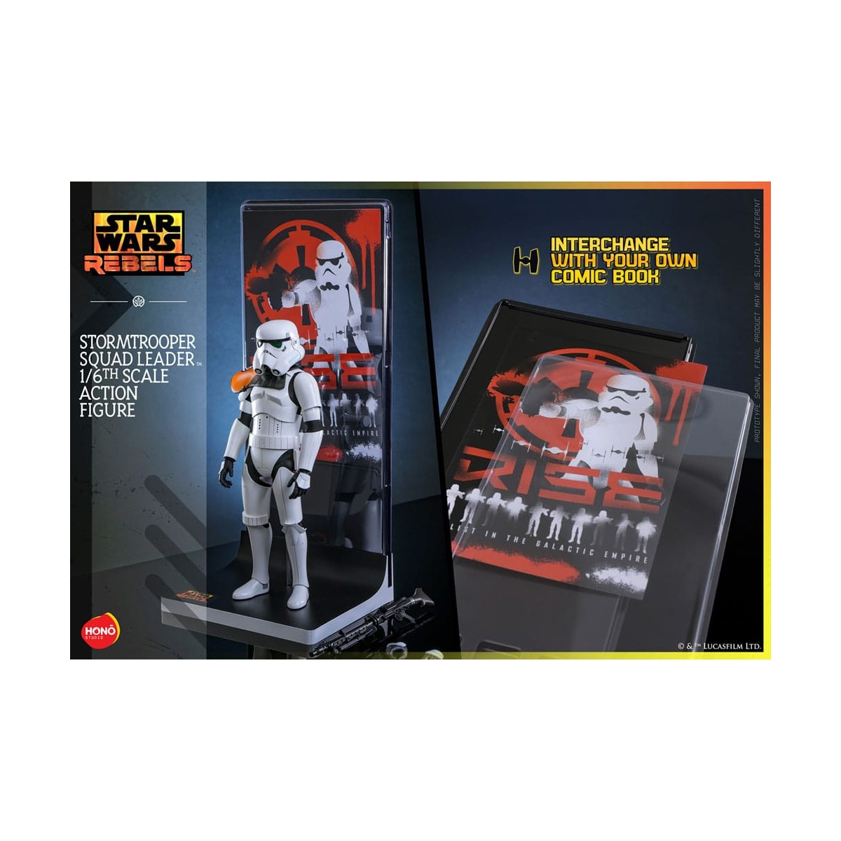 Hot Toys/Hono Studio - Star Wars: Rebels - Capo Squadra Stormtrooper 1/6
