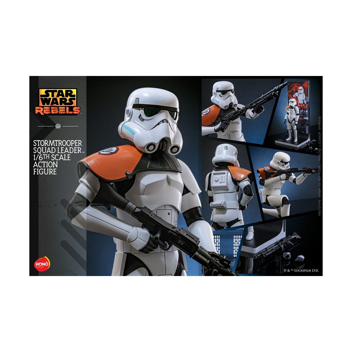 Hot Toys/Hono Studio - Star Wars: Rebels - Capo Squadra Stormtrooper 1/6