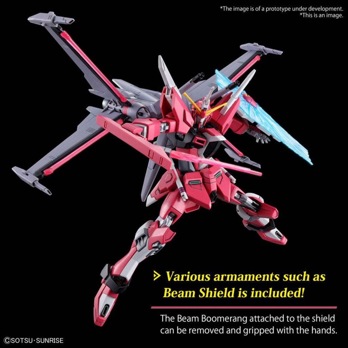 Bandai - Gunpla - 1/144 HG - ZGMF-X19A INFINITE JUSTICE GUNDAM Tipo II - Gundam Seed