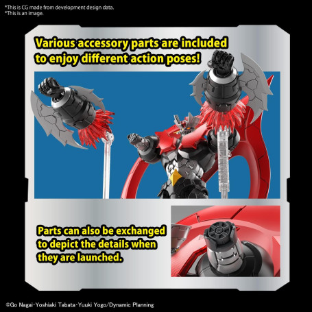Bandai Mazinger Zero Infinitism - Kit di modellismo in plastica HG 1/144