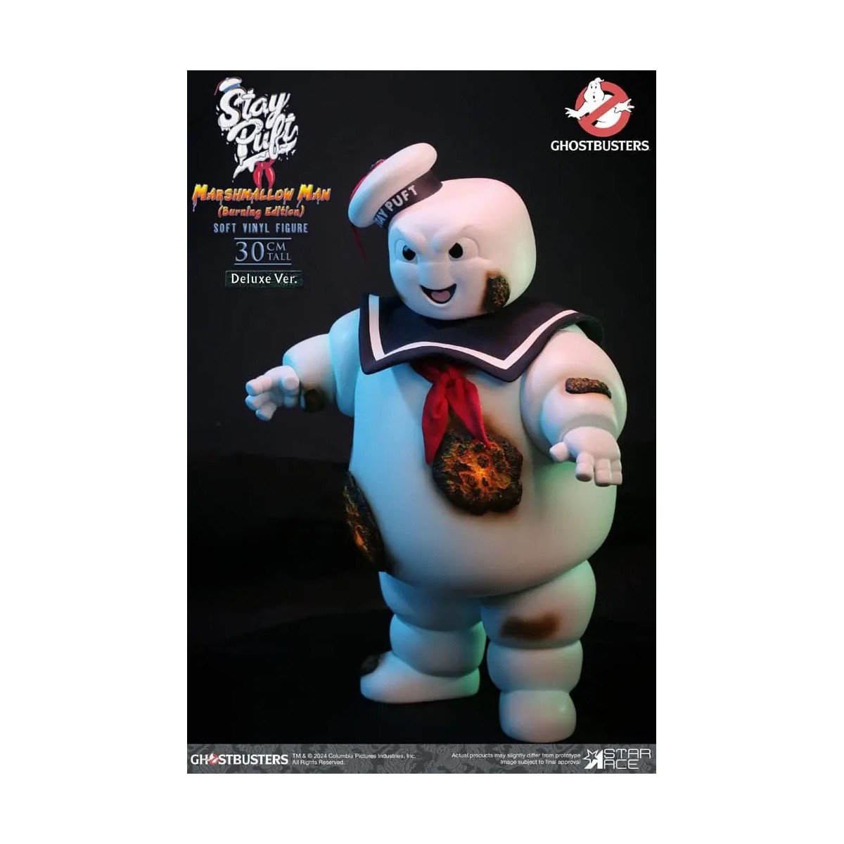 Star Ace - Stay Puft Marshmallow Man Burning Deluxe Edition - Acchiappafantasmi