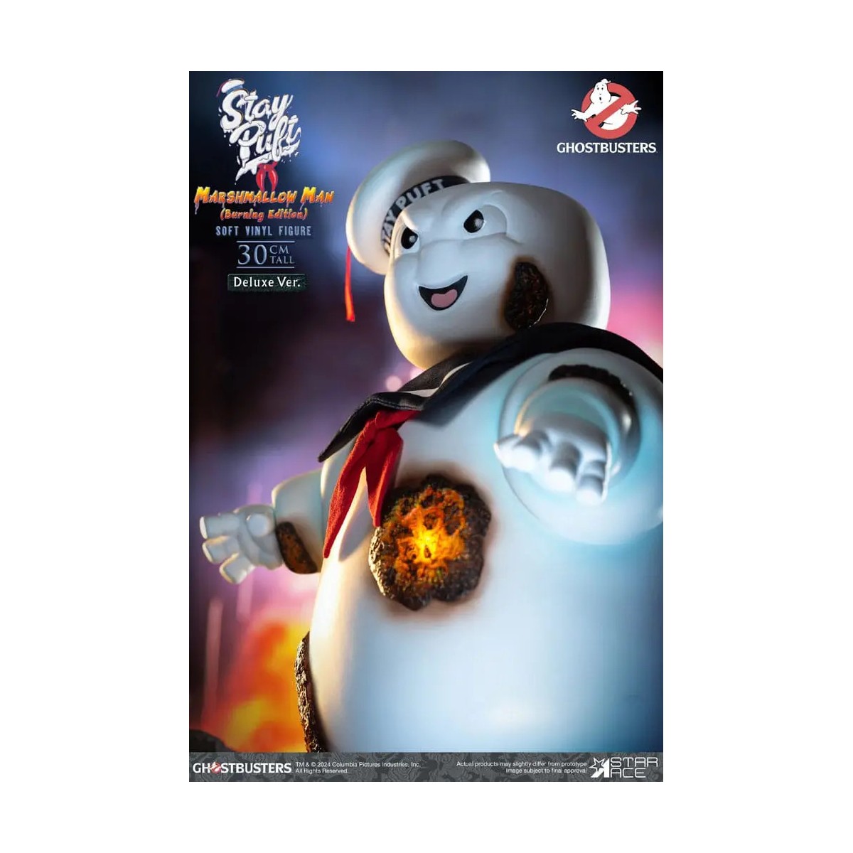 Star Ace - Stay Puft Marshmallow Man Burning Deluxe Edition - Acchiappafantasmi