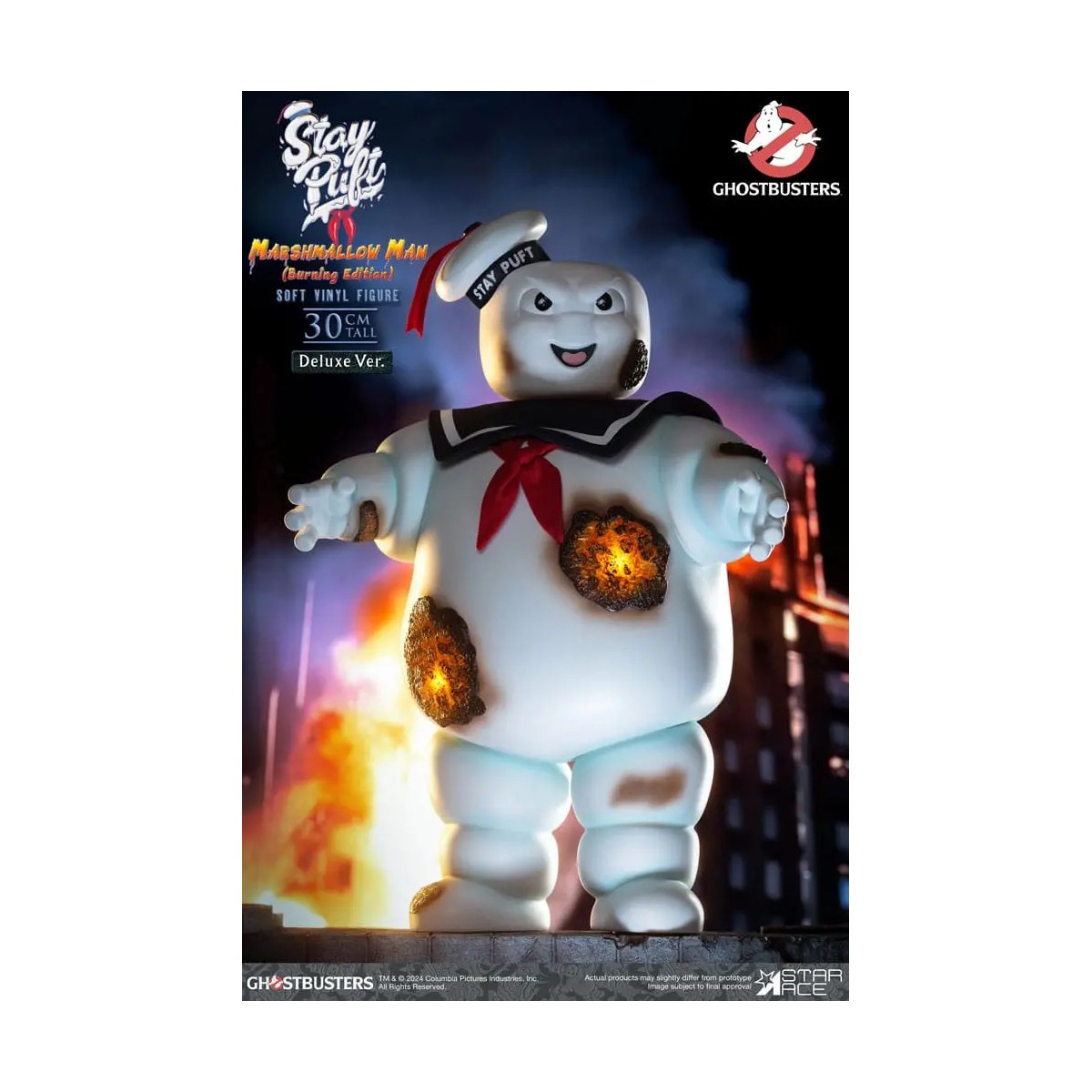 Star Ace - Stay Puft Marshmallow Man Burning Deluxe Edition - Acchiappafantasmi