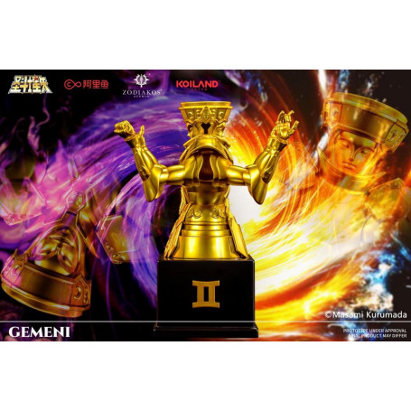 Zodiakos Studio - Tessuto Gemini - Totem dei Gemelli 1/6 - Saint Seiya - Statua dei Cavalieri dello Zodiaco