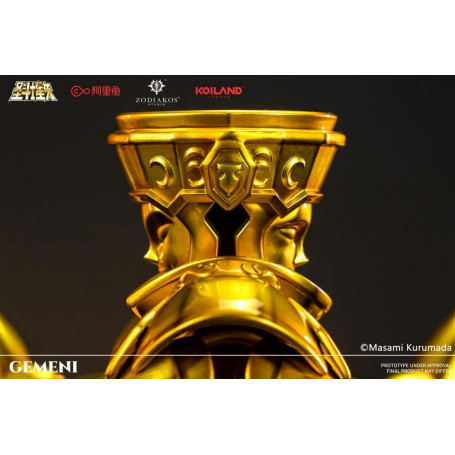 Zodiakos Studio - Tessuto Gemini - Totem dei Gemelli 1/6 - Saint Seiya - Statua dei Cavalieri dello Zodiaco