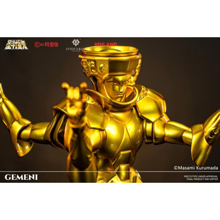 Zodiakos Studio - Tessuto Gemini - Totem dei Gemelli 1/6 - Saint Seiya - Statua dei Cavalieri dello Zodiaco