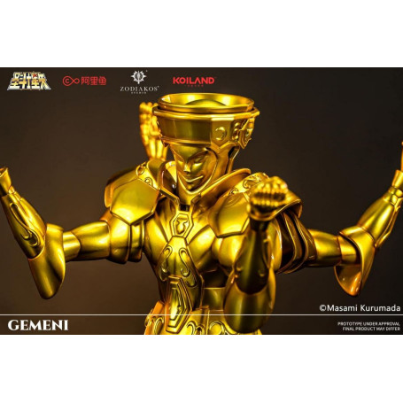 Zodiakos Studio - Tessuto Gemini - Totem dei Gemelli 1/6 - Saint Seiya - Statua dei Cavalieri dello Zodiaco