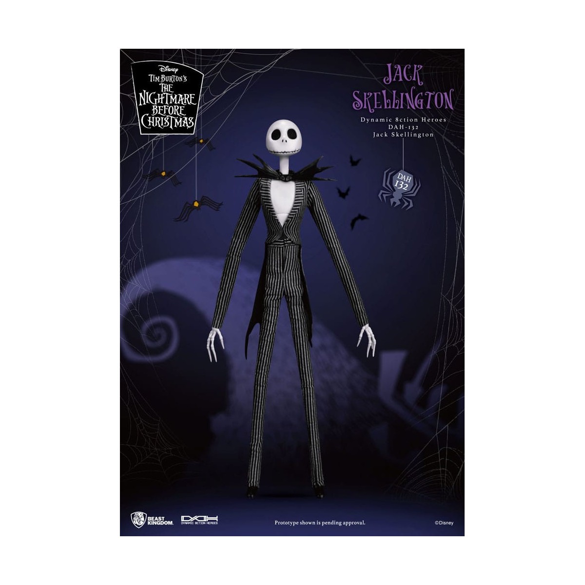 Regno delle Bestie - Jack Skellington - Lo strano Natale di Mr. Jack - Eroi d'azione dinamici 1/9