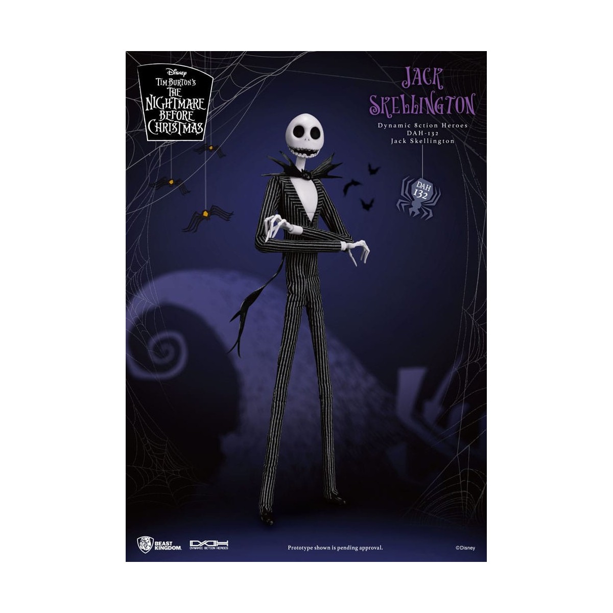 Regno delle Bestie - Jack Skellington - Lo strano Natale di Mr. Jack - Eroi d'azione dinamici 1/9