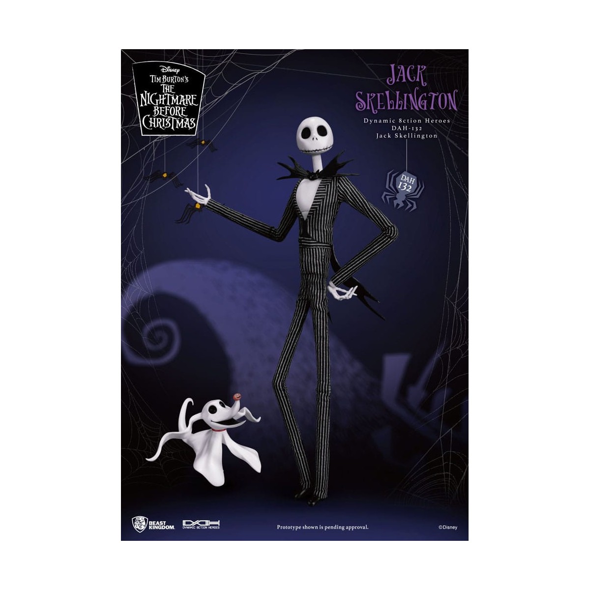Regno delle Bestie - Jack Skellington - Lo strano Natale di Mr. Jack - Eroi d'azione dinamici 1/9
