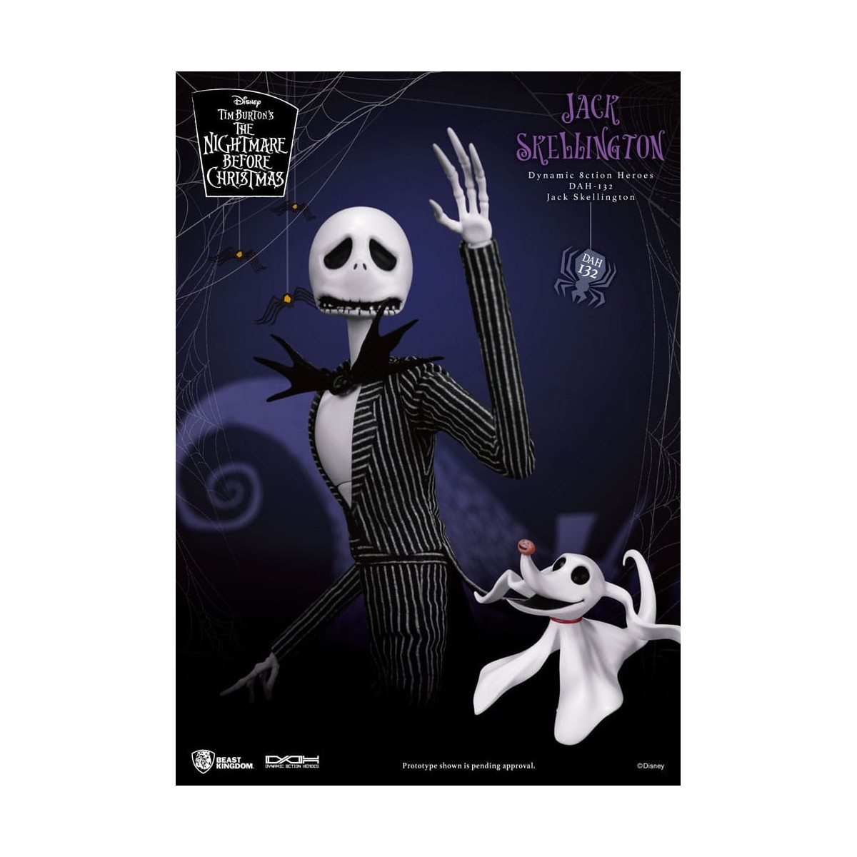 Regno delle Bestie - Jack Skellington - Lo strano Natale di Mr. Jack - Eroi d'azione dinamici 1/9