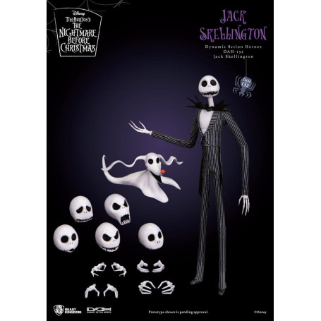 Regno delle Bestie - Jack Skellington - Lo strano Natale di Mr. Jack - Eroi d'azione dinamici 1/9