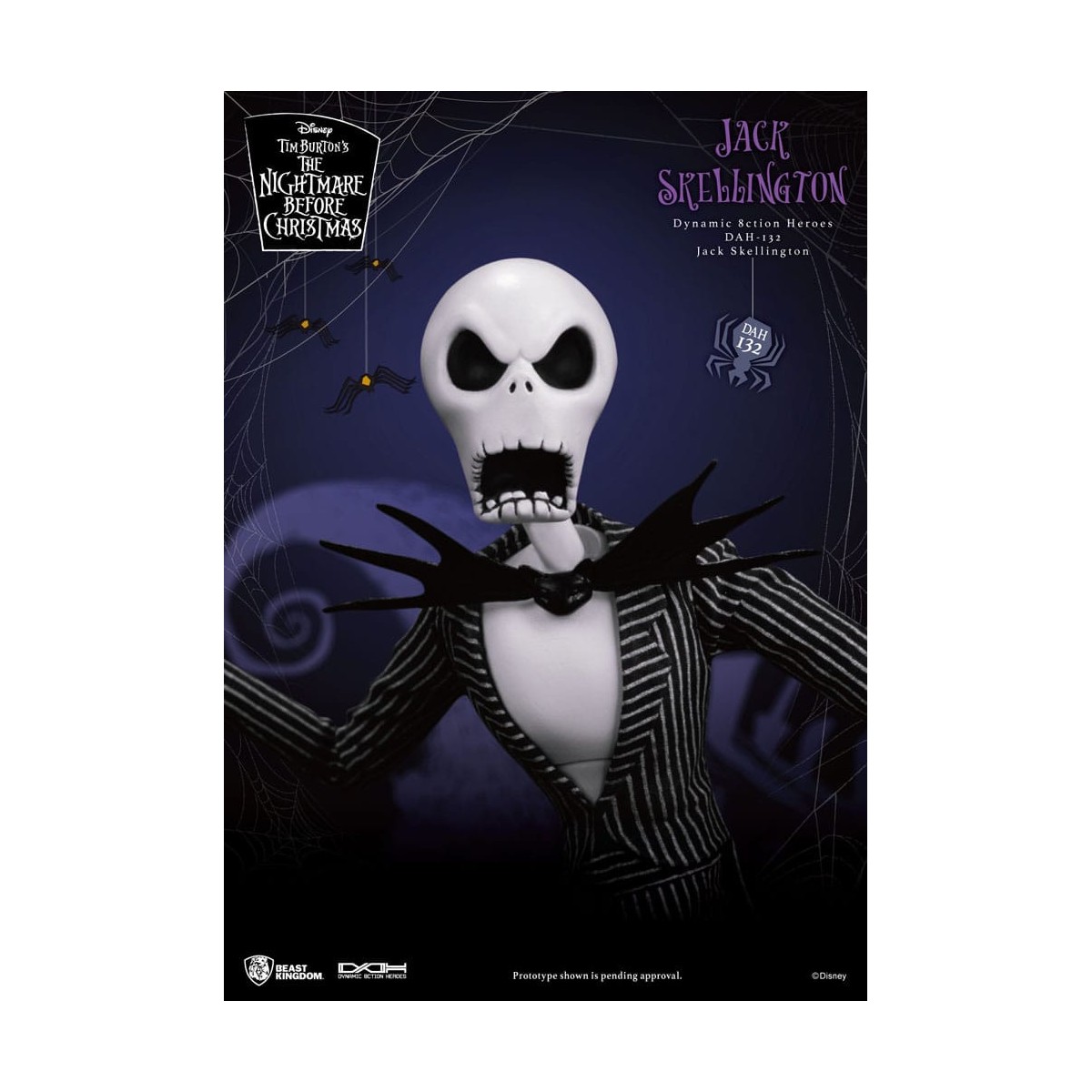 Regno delle Bestie - Jack Skellington - Lo strano Natale di Mr. Jack - Eroi d'azione dinamici 1/9