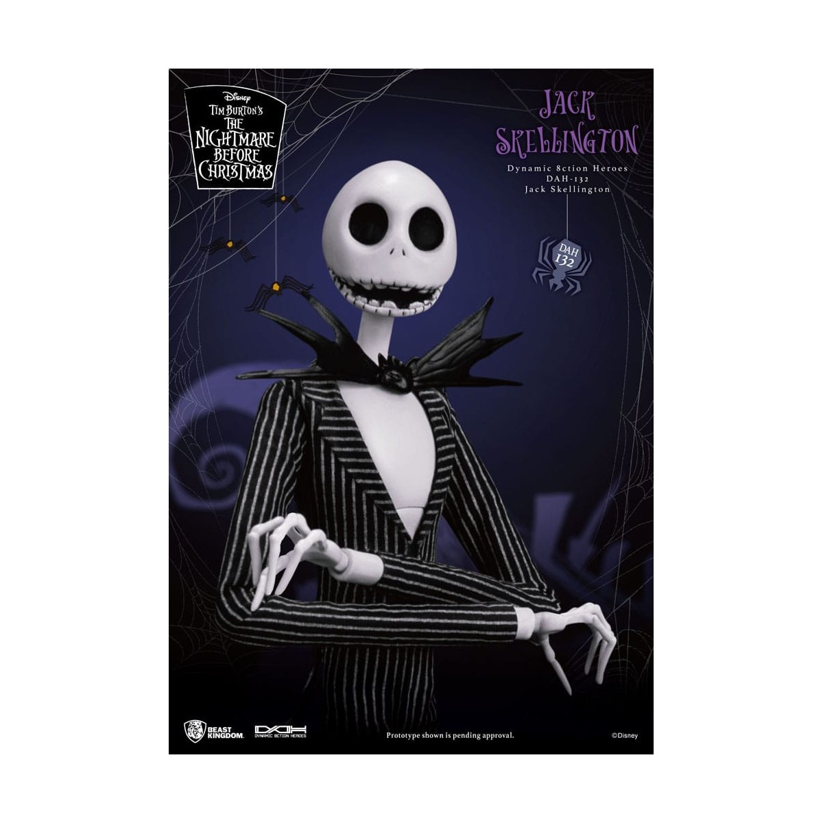 Regno delle Bestie - Jack Skellington - Lo strano Natale di Mr. Jack - Eroi d'azione dinamici 1/9