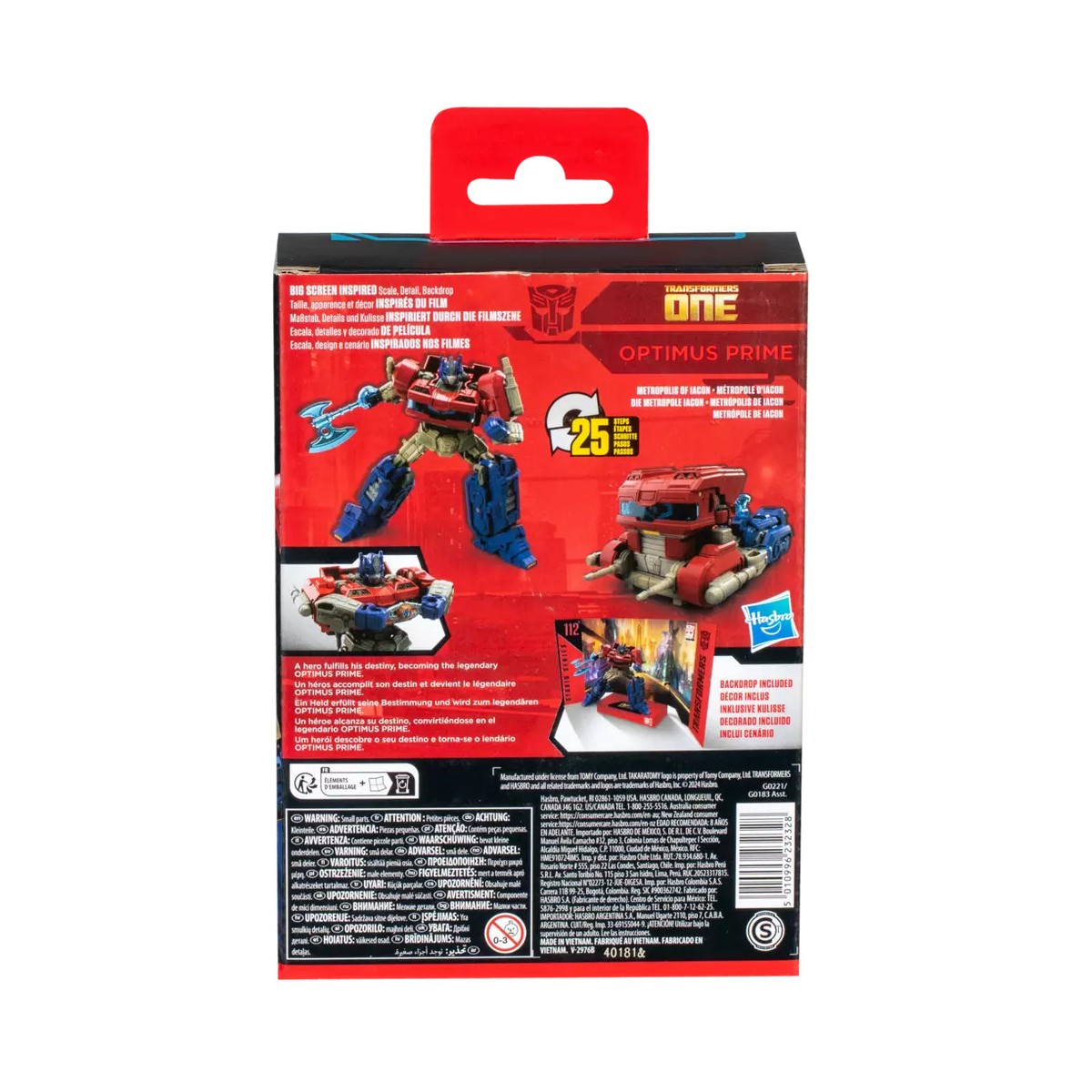 Hasbro - Transformers Generations - Optimus Prime Transformers: One - Serie Studio Deluxe 112