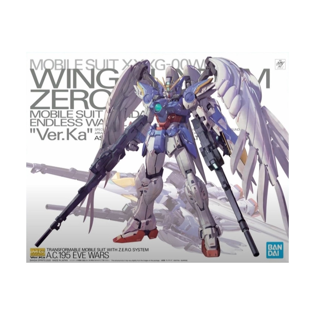 Bandai - Gunpla - 1/100 MG - XXXG-00W0 WING GUNDAM ZERO EW VER. KA - Ala di Gundam