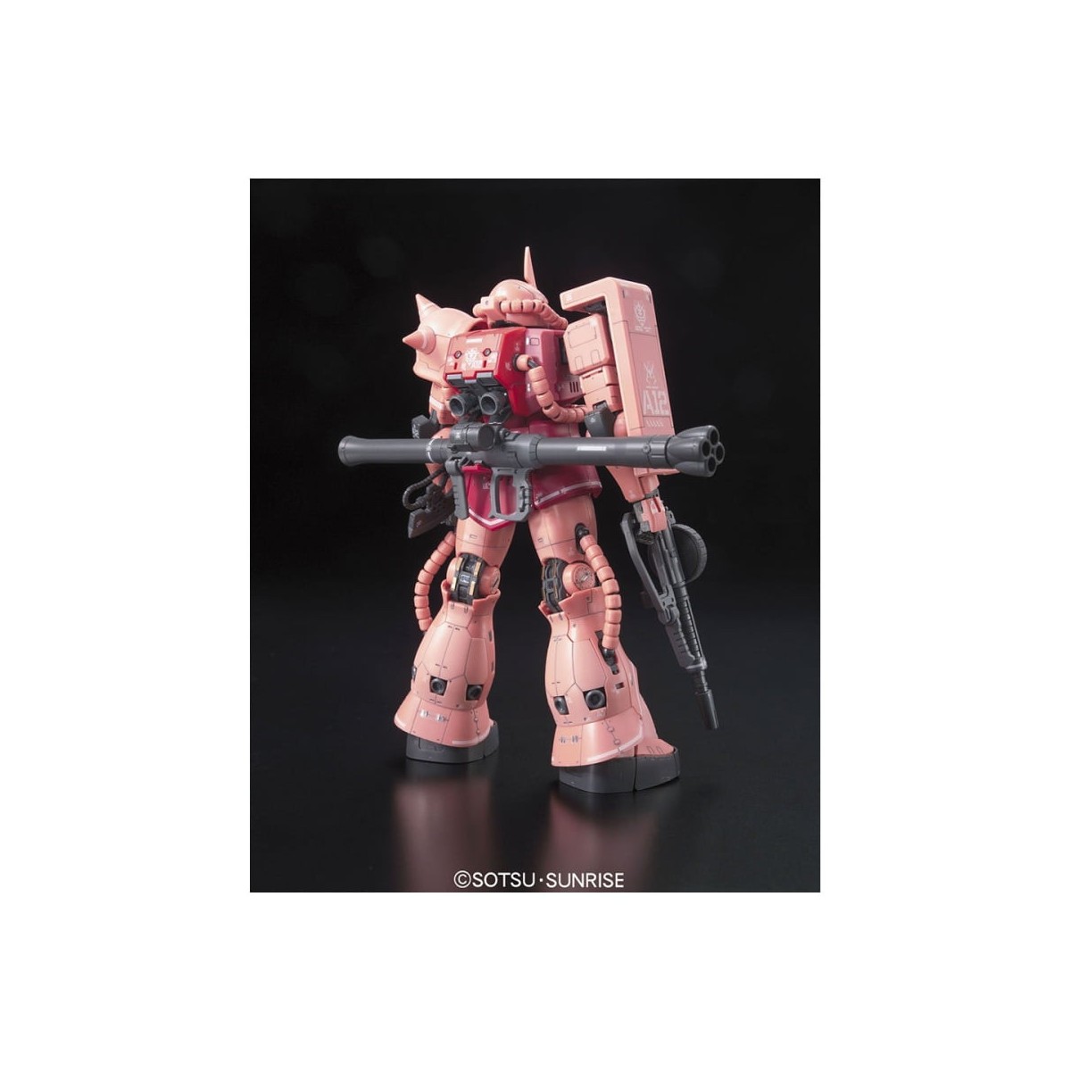 Bandai - Gunpla - Gundam 1/144 RG - MS-06S ZAKU II