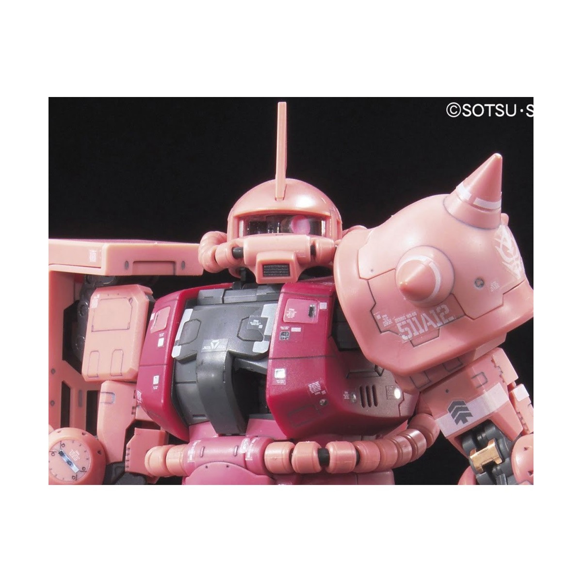 Bandai - Gunpla - Gundam 1/144 RG - MS-06S ZAKU II