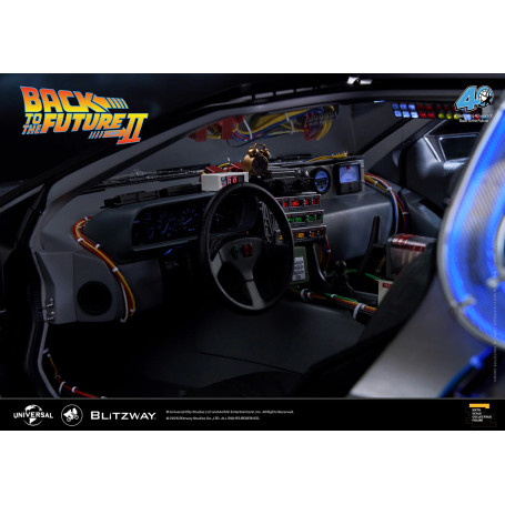 Blitzway - Ritorno al futuro 2 Macchina del tempo Premium UMS 1/6 - Delorean
