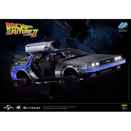 Blitzway - Ritorno al futuro 2 Macchina del tempo Premium UMS 1/6 - Delorean