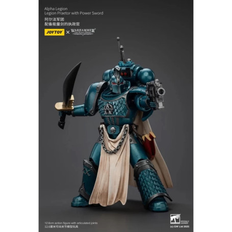 Joytoy - Warhammer - Legione Alfa - Pretore con spada di potere - L'eresia di Horus