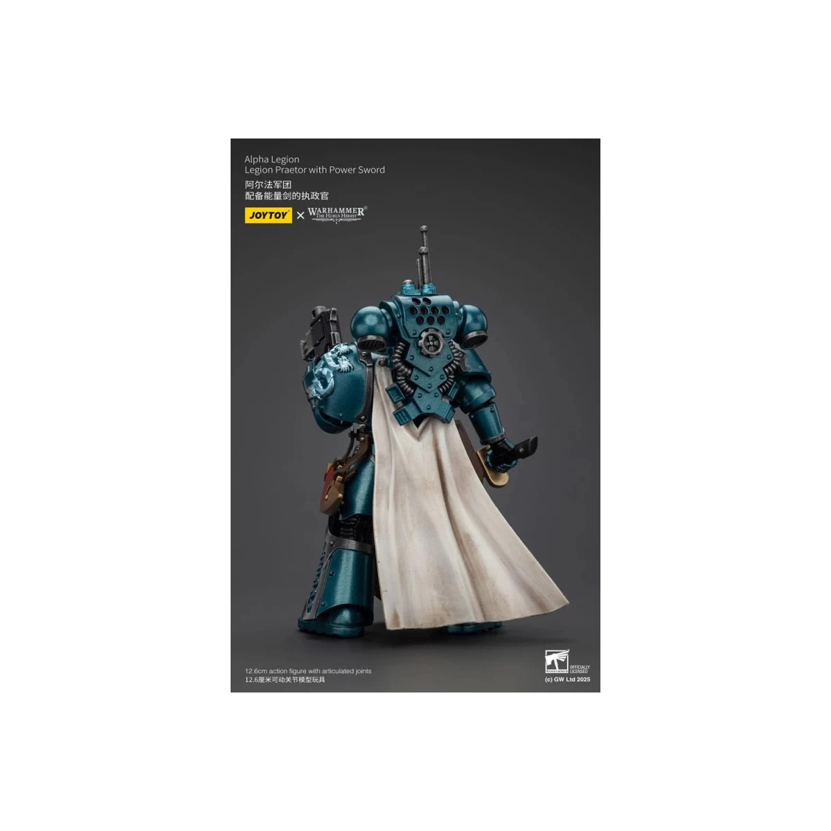 Joytoy - Warhammer - Legione Alfa - Pretore con spada di potere - L'eresia di Horus