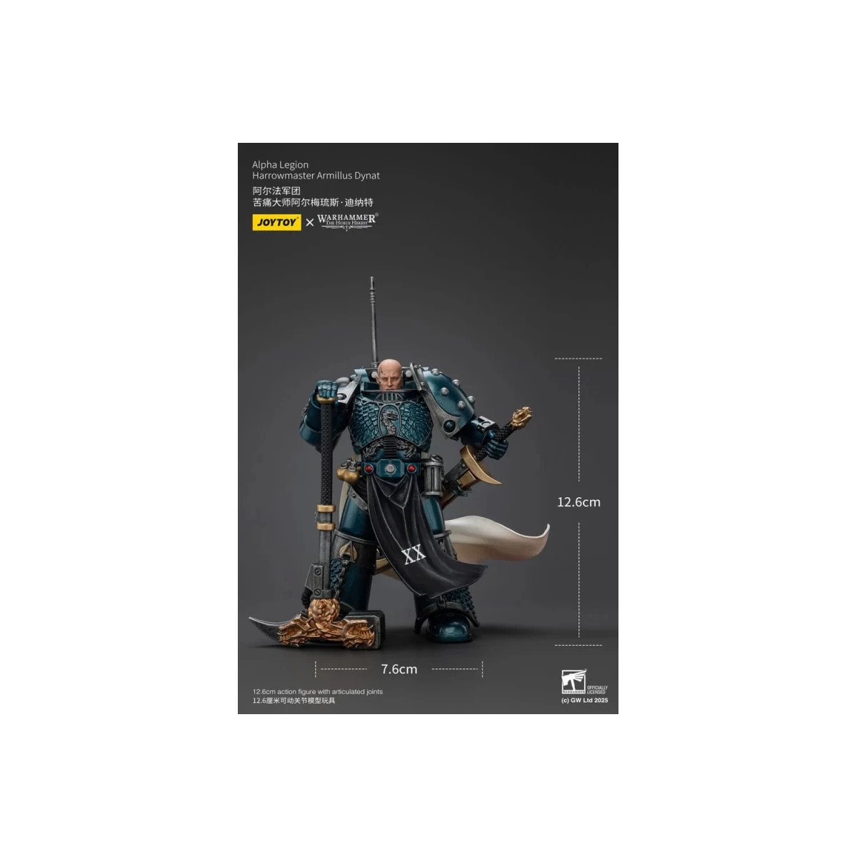 Joytoy - Warhammer - Legione Alfa - Arrowmaster Armillus Dynat - L'eresia di Horus