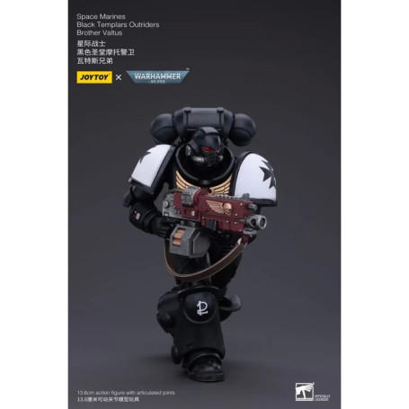 JoyToy Space Marine - Templari Neri - Outriders Brother Valtus 1/18 - Warhammer 40K