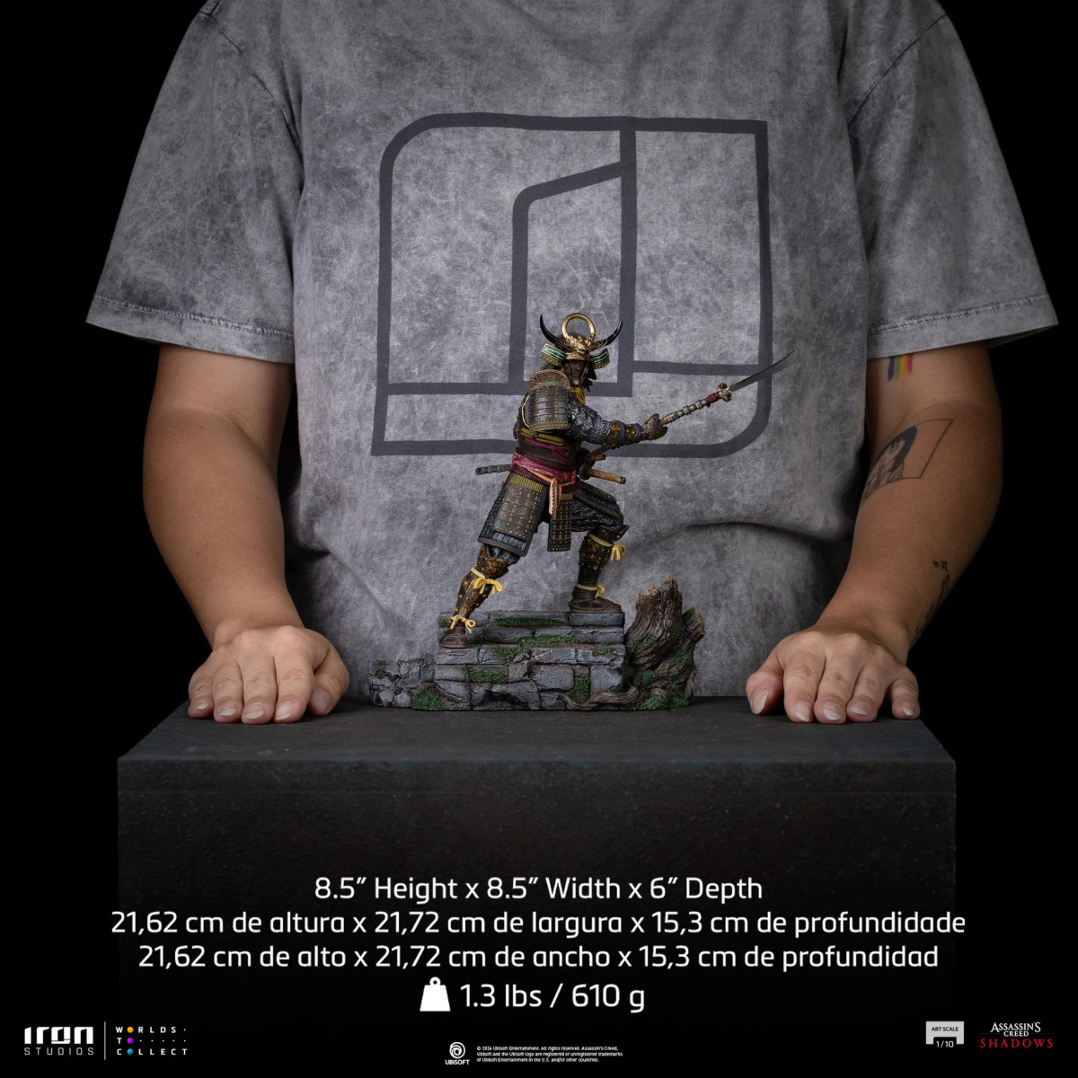 Iron Studio - Assassin's Creed Shadows - YASUKE Arte in scala 1/10