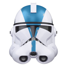 Hasbro Star Wars: casco elettronico Clone Trooper Ahsoka Black Series (501a Legione)