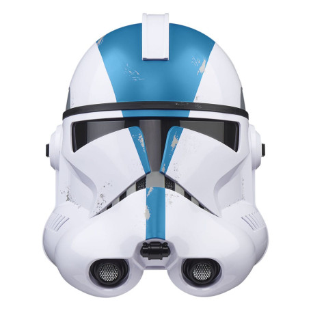 Hasbro Star Wars: casco elettronico Clone Trooper Ahsoka Black Series (501a Legione)