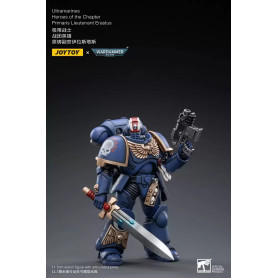 JoyToy - Space Marine - Ultramarines - Eroi del Capitolo Primaris Tenente Erastus 1/18 - Warhammer 40K