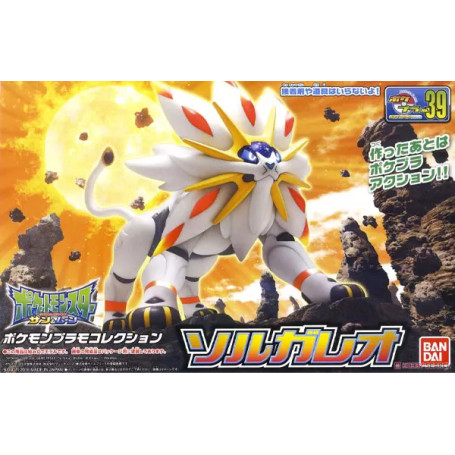 Bandai - Pokepla 39 - SOLGALEO Model Kit Pokemon - Serie Pokemon Select