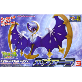 Bandai - Pokepla 40 - LUNALA Model Kit Pokemon - Serie Pokemon Select