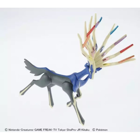 Bandai - Pokepla 33 - XERNEAS Model Kit Pokemon - Serie Pokemon Select