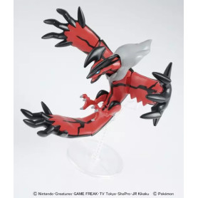 Bandai - Pokepla 34 - YVELTAL Model Kit Pokemon - Serie Pokemon Select