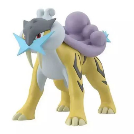 Bandai - Pokepla 10 - RAIKOU Model Kit Pokemon - Serie Pokemon Select