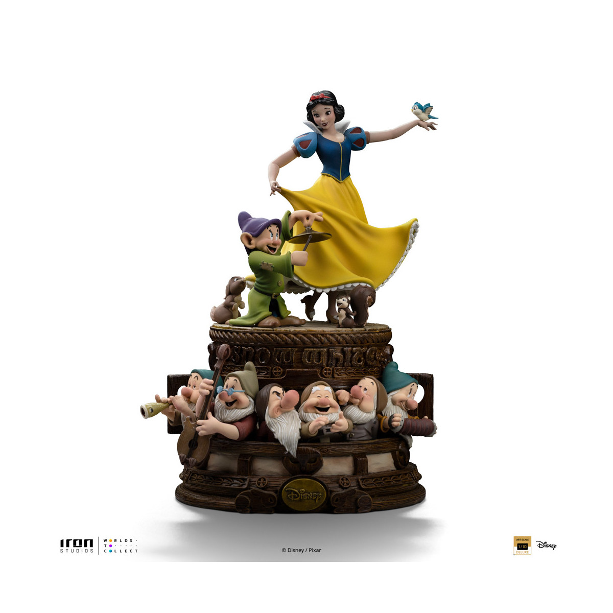 Iron Studios Disney Classics - Biancaneve e i sette nani Deluxe Art Scale 1/10