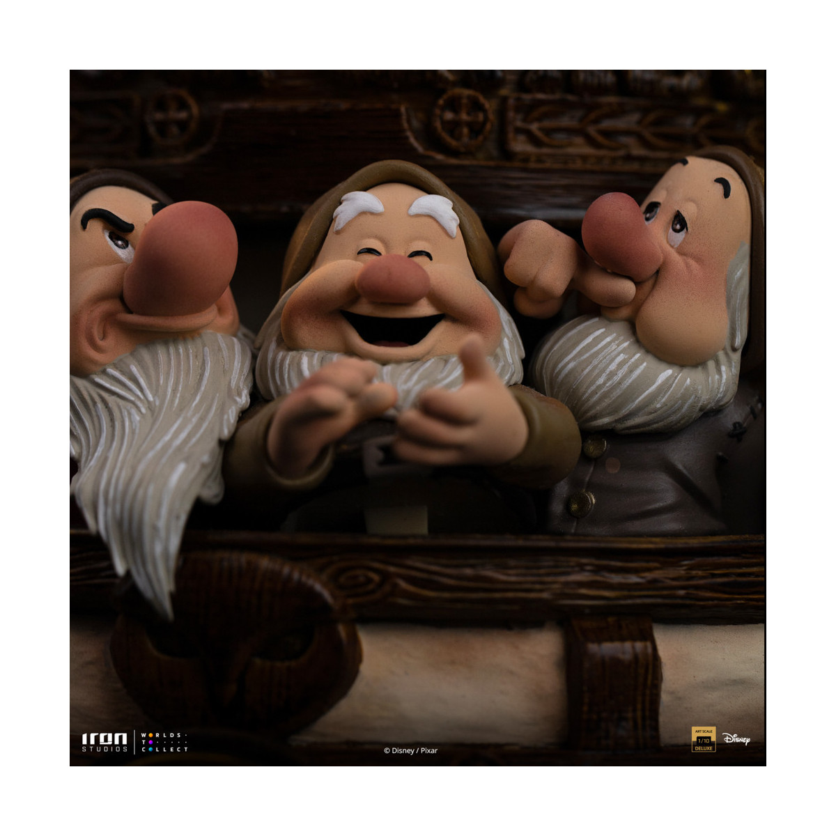 Iron Studios Disney Classics - Biancaneve e i sette nani Deluxe Art Scale 1/10