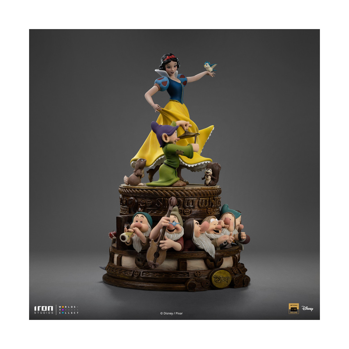 Iron Studios Disney Classics - Biancaneve e i sette nani Deluxe Art Scale 1/10