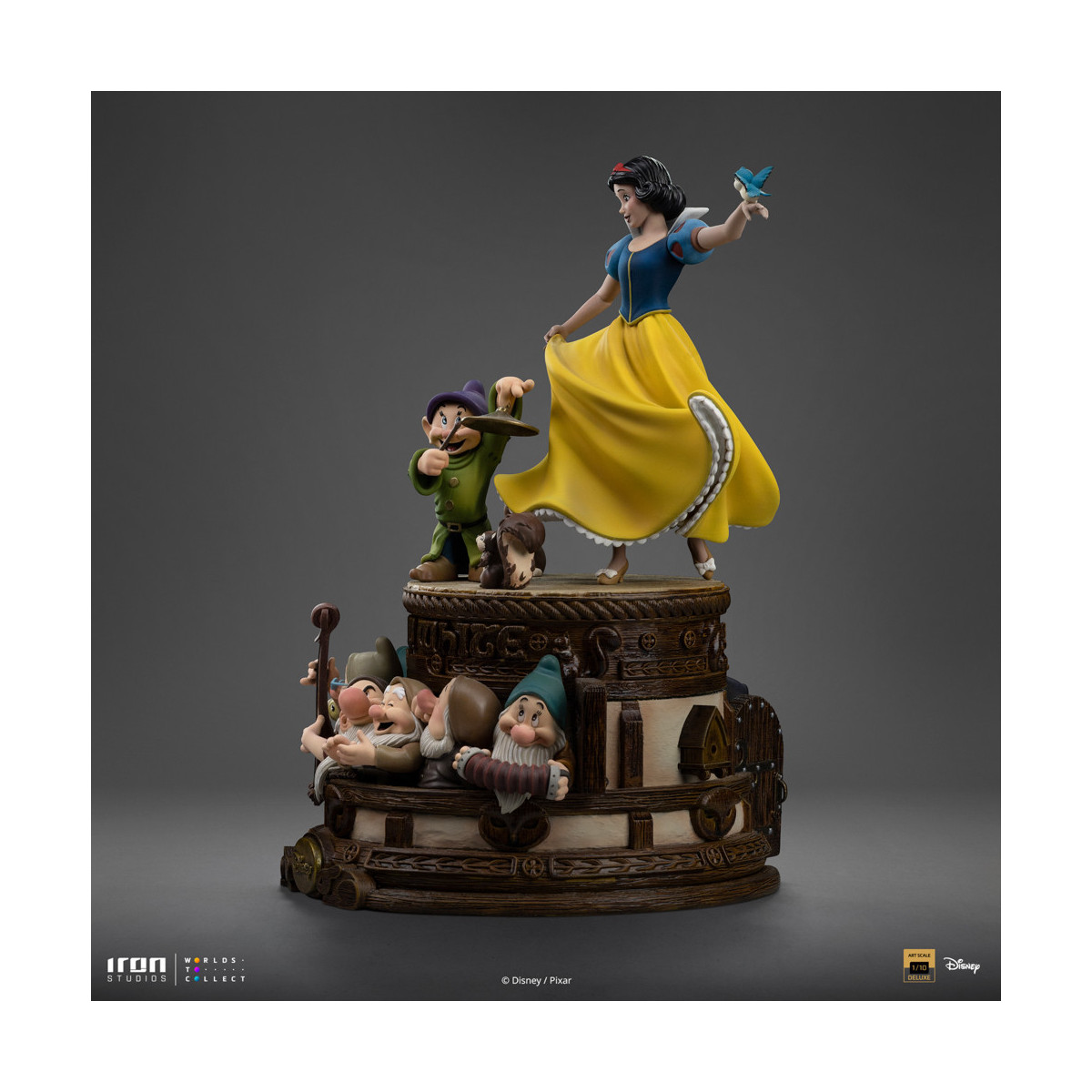 Iron Studios Disney Classics - Biancaneve e i sette nani Deluxe Art Scale 1/10