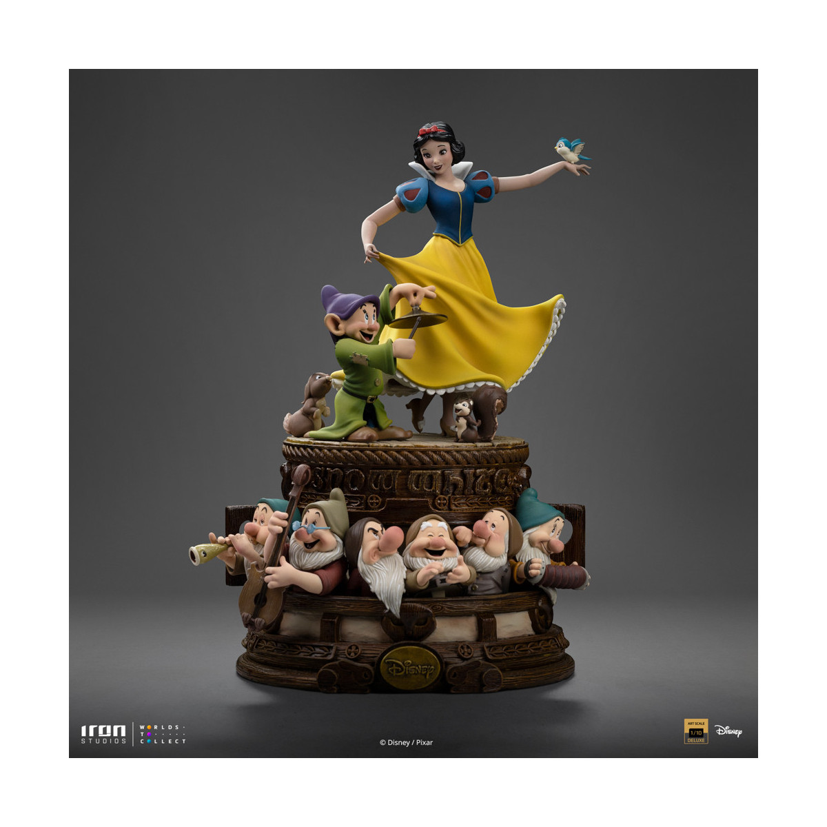 Iron Studios Disney Classics - Biancaneve e i sette nani Deluxe Art Scale 1/10