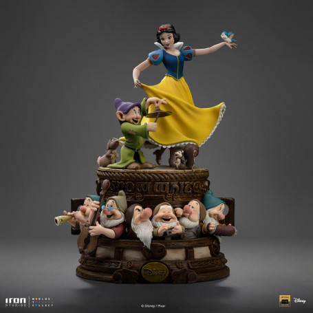Iron Studios Disney Classics - Biancaneve e i sette nani Deluxe Art Scale 1/10