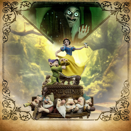 Iron Studios Disney Classics - Biancaneve e i sette nani Deluxe Art Scale 1/10
