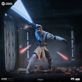 Iron Studios Star Wars Clone Wars - Obi-Wan Kenobi in scala 1/10
