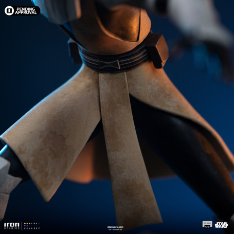 Iron Studios Star Wars Clone Wars - Obi-Wan Kenobi in scala 1/10