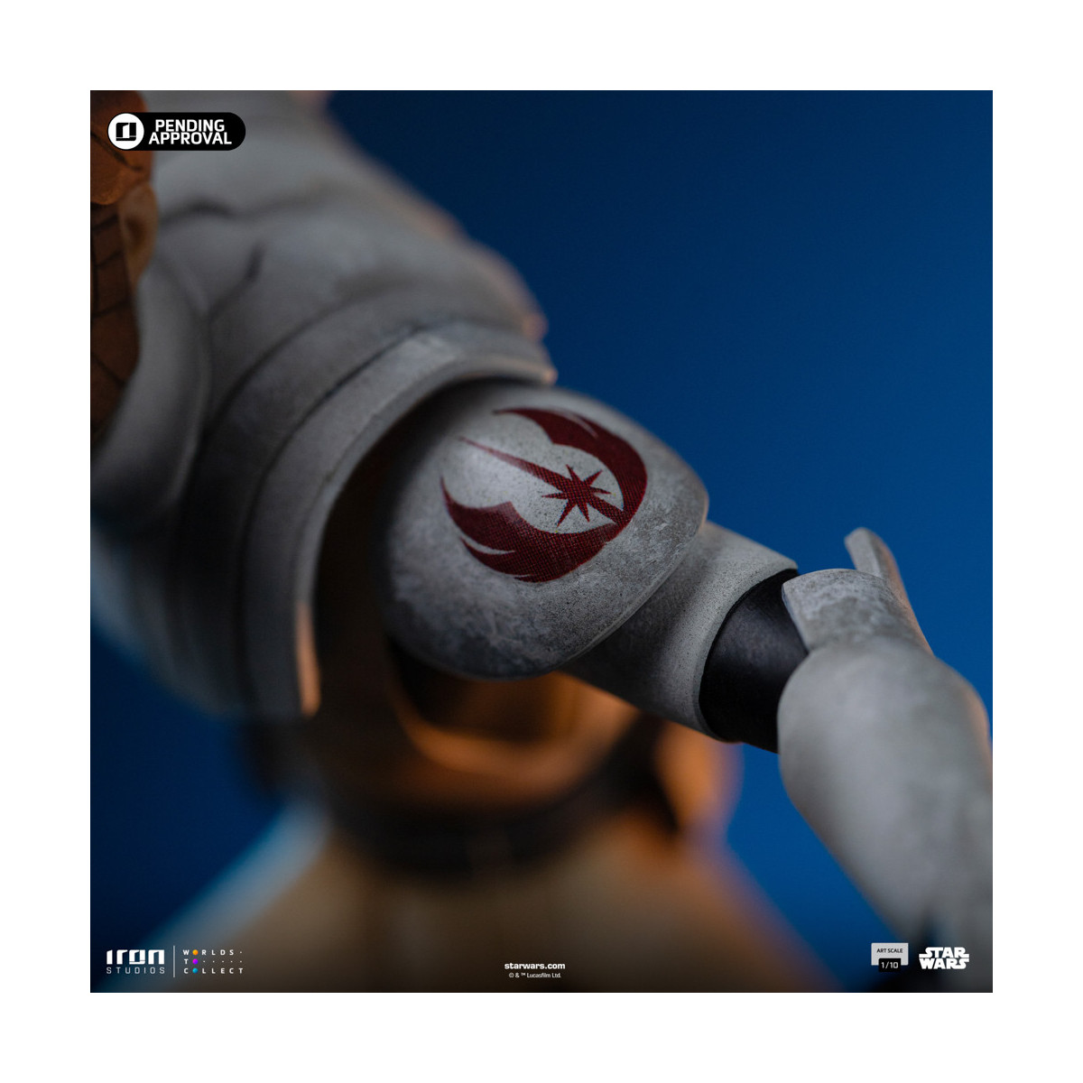 Iron Studios Star Wars Clone Wars - Obi-Wan Kenobi in scala 1/10