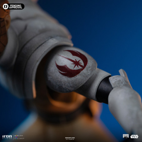 Iron Studios Star Wars Clone Wars - Obi-Wan Kenobi in scala 1/10