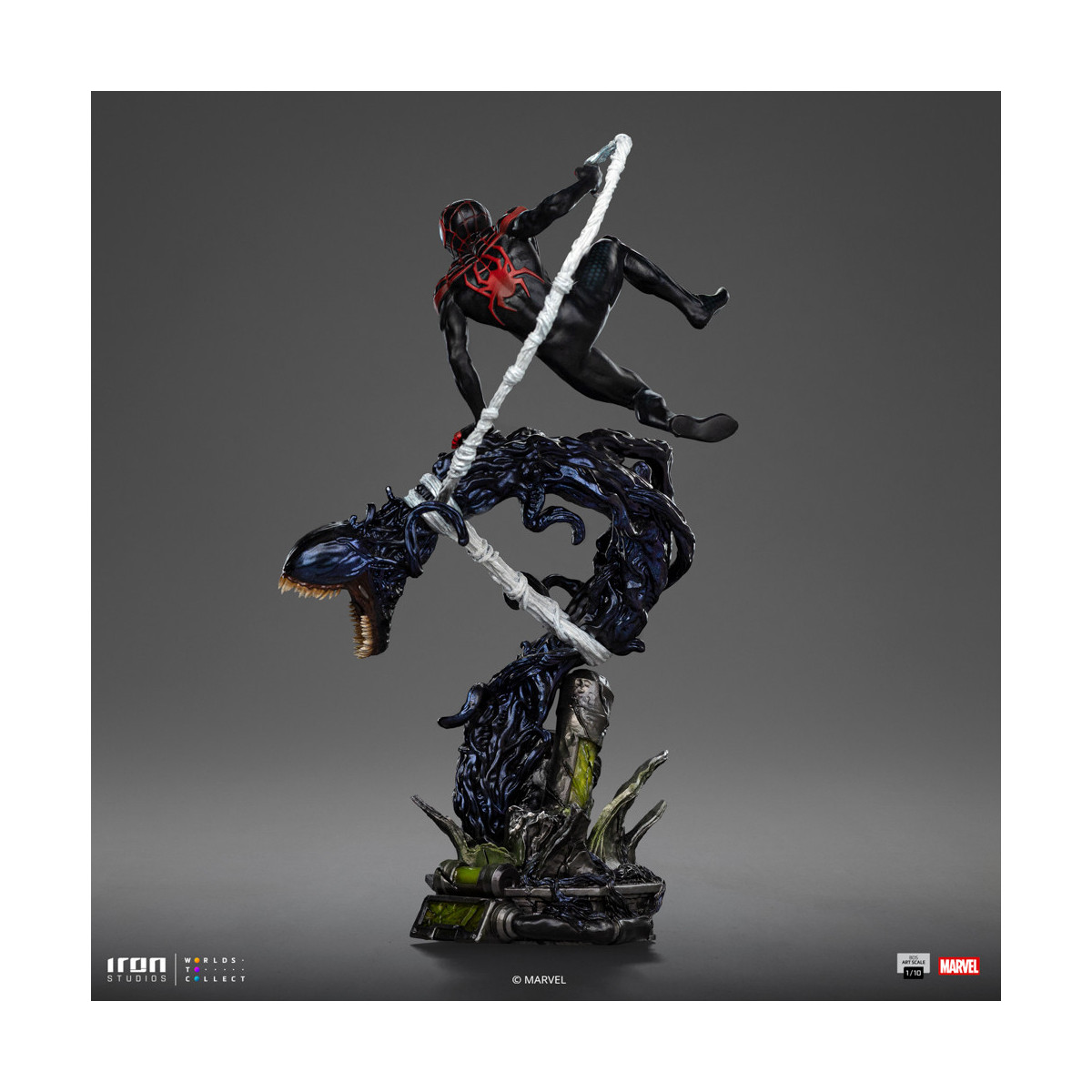 Iron Studios Marvel Comics - Spider-Man Vs Villains - Miles Morales BDS Art Scale