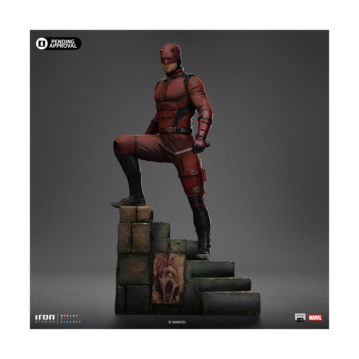 Iron Studios Marvel - Daredevil Born Again - Daredevil in scala 1/10